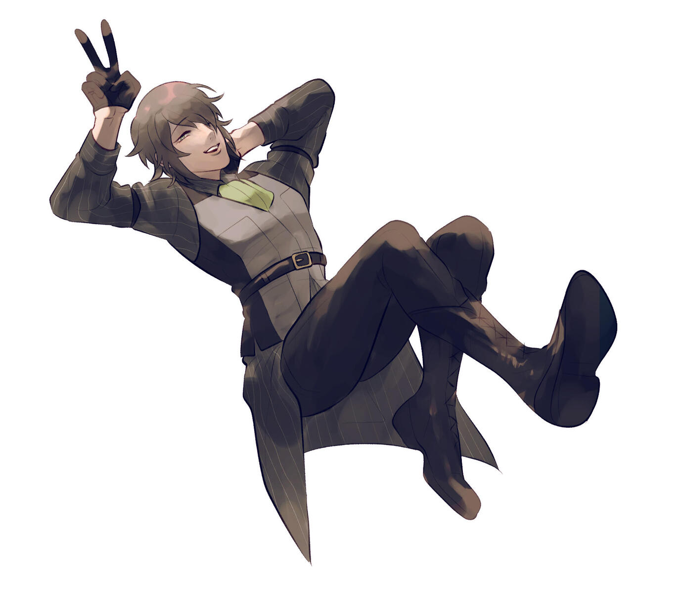 Business attire (no coat)